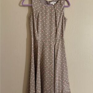 COPY - Eva Mendes for New York & Company Taupe Floral Dress